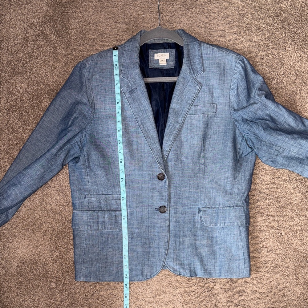 J. Crew Denim Blue Jacket - Picture 5 of 5